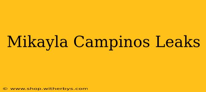 Mikayla Campinos Leaks