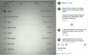 Lil Tay OnlyFans Earnings s